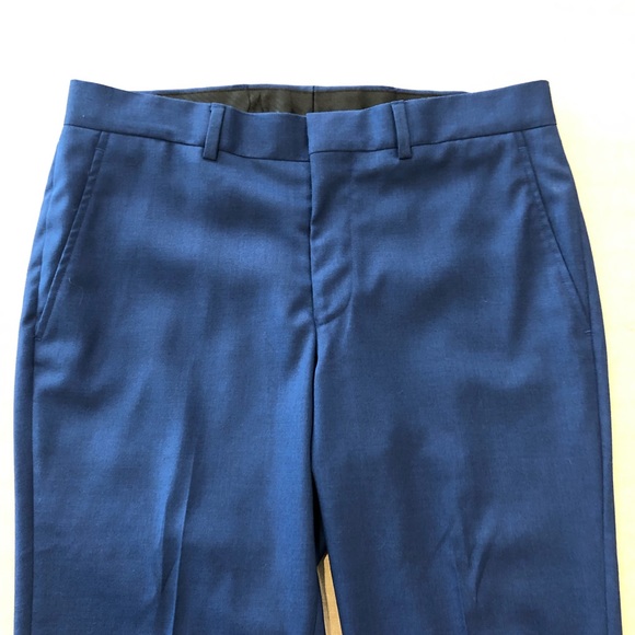 Men’s Blue Dress Pants - Picture 3 of 7